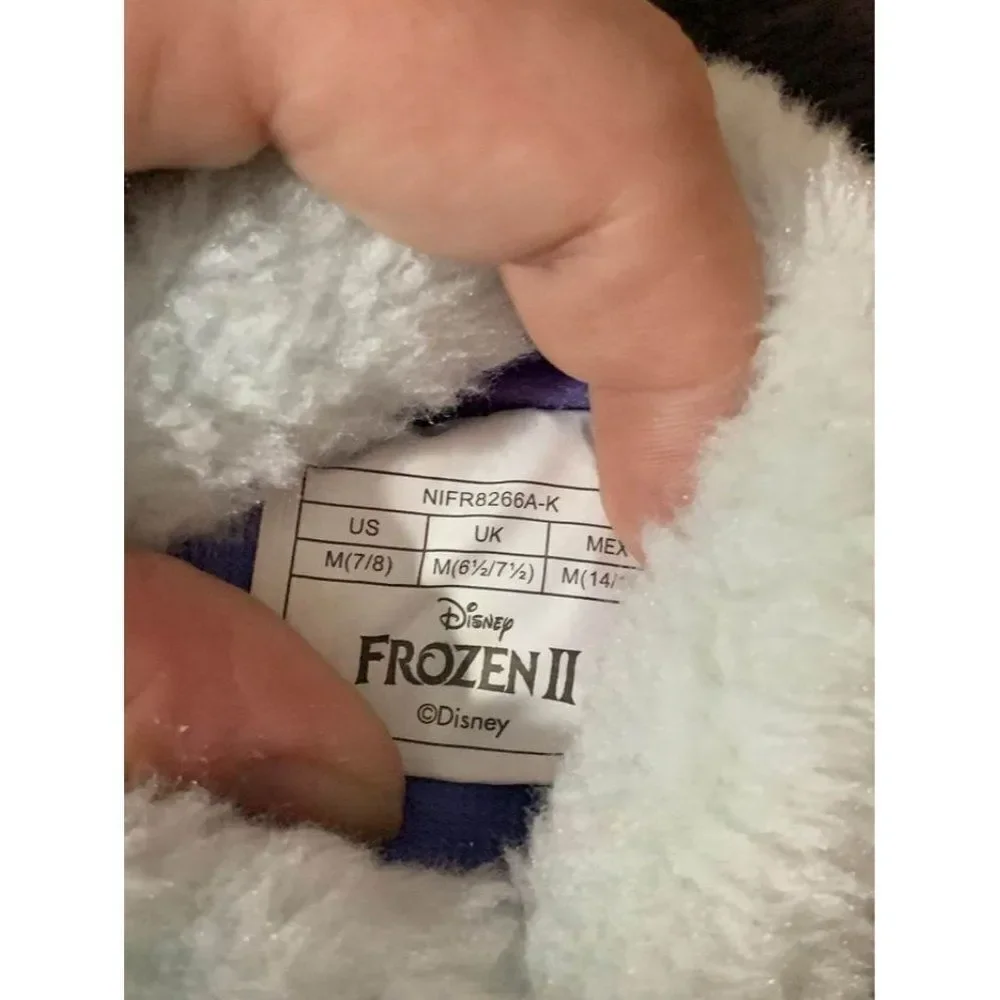 Frozen 2 Girls Slippers M (7/8)